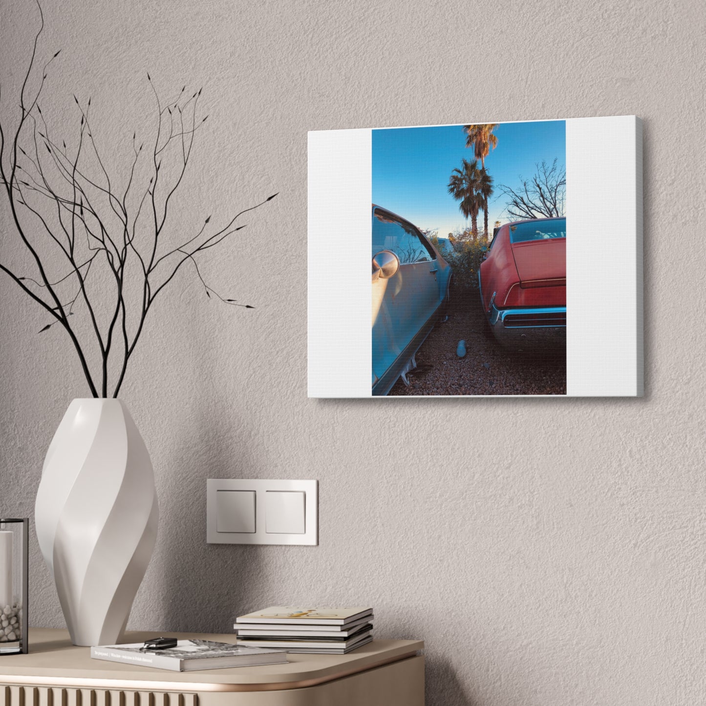 Cali Vibe Stretched Canvas