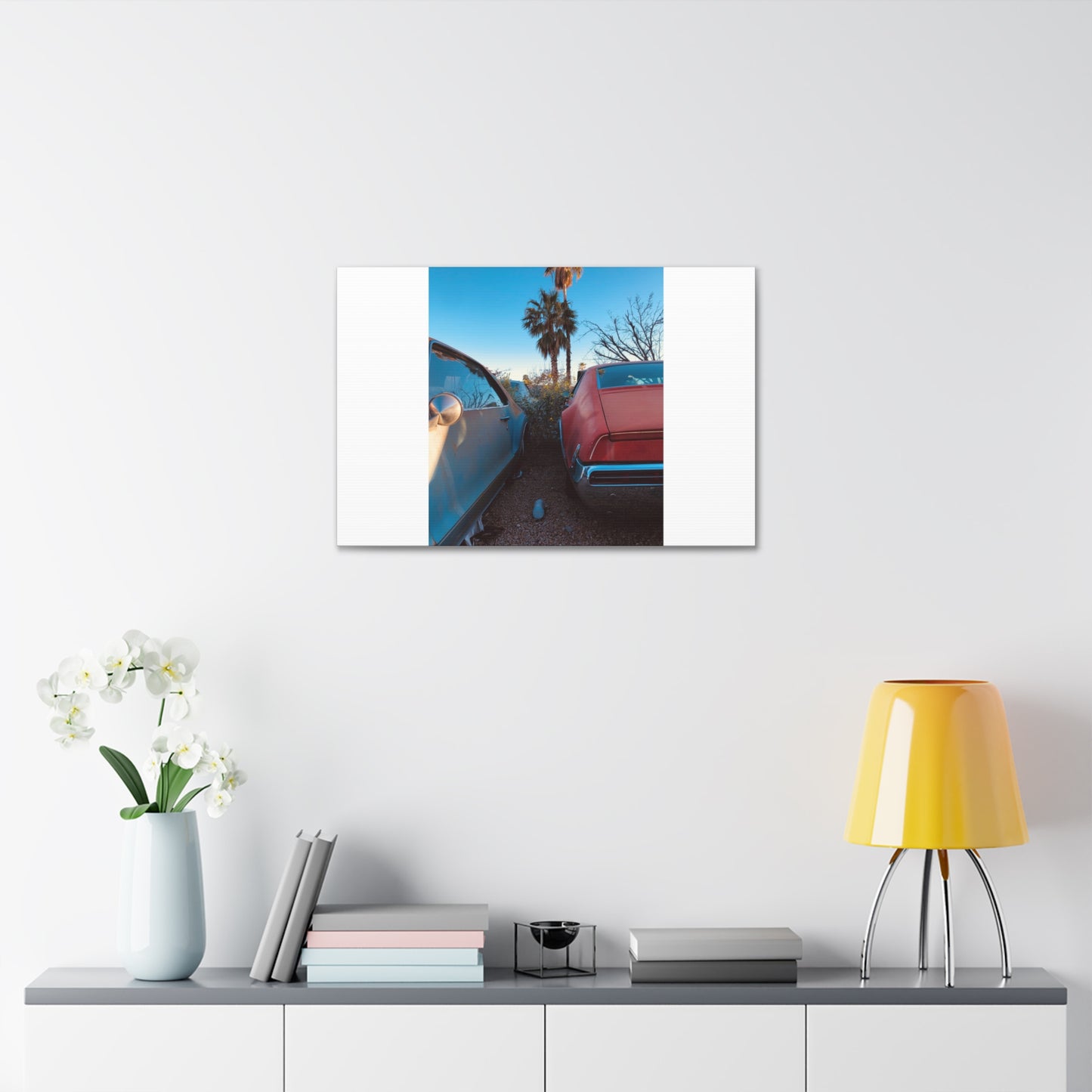 Cali Vibe Stretched Canvas