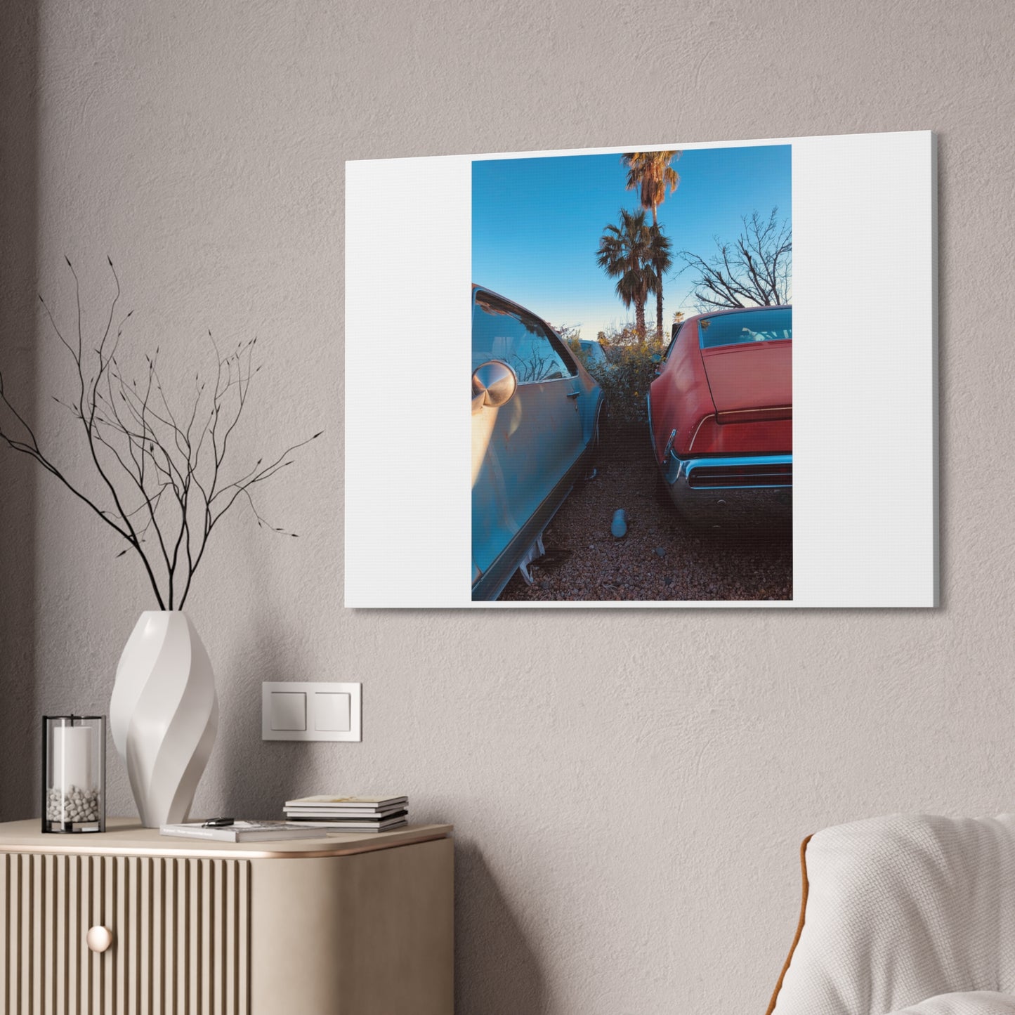 Cali Vibe Stretched Canvas