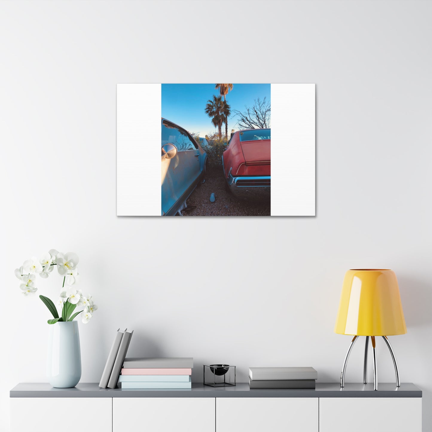 Cali Vibe Stretched Canvas