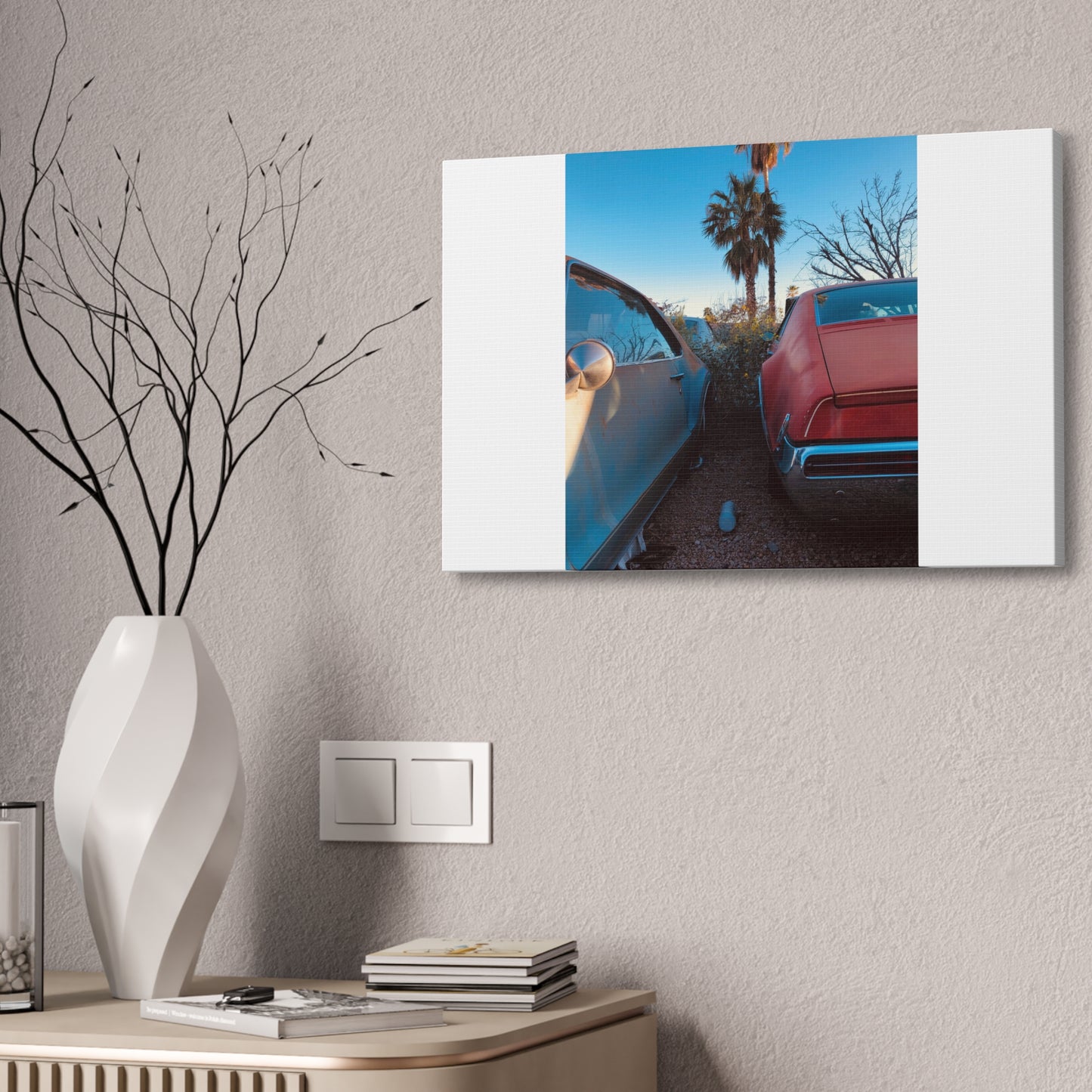 Cali Vibe Stretched Canvas