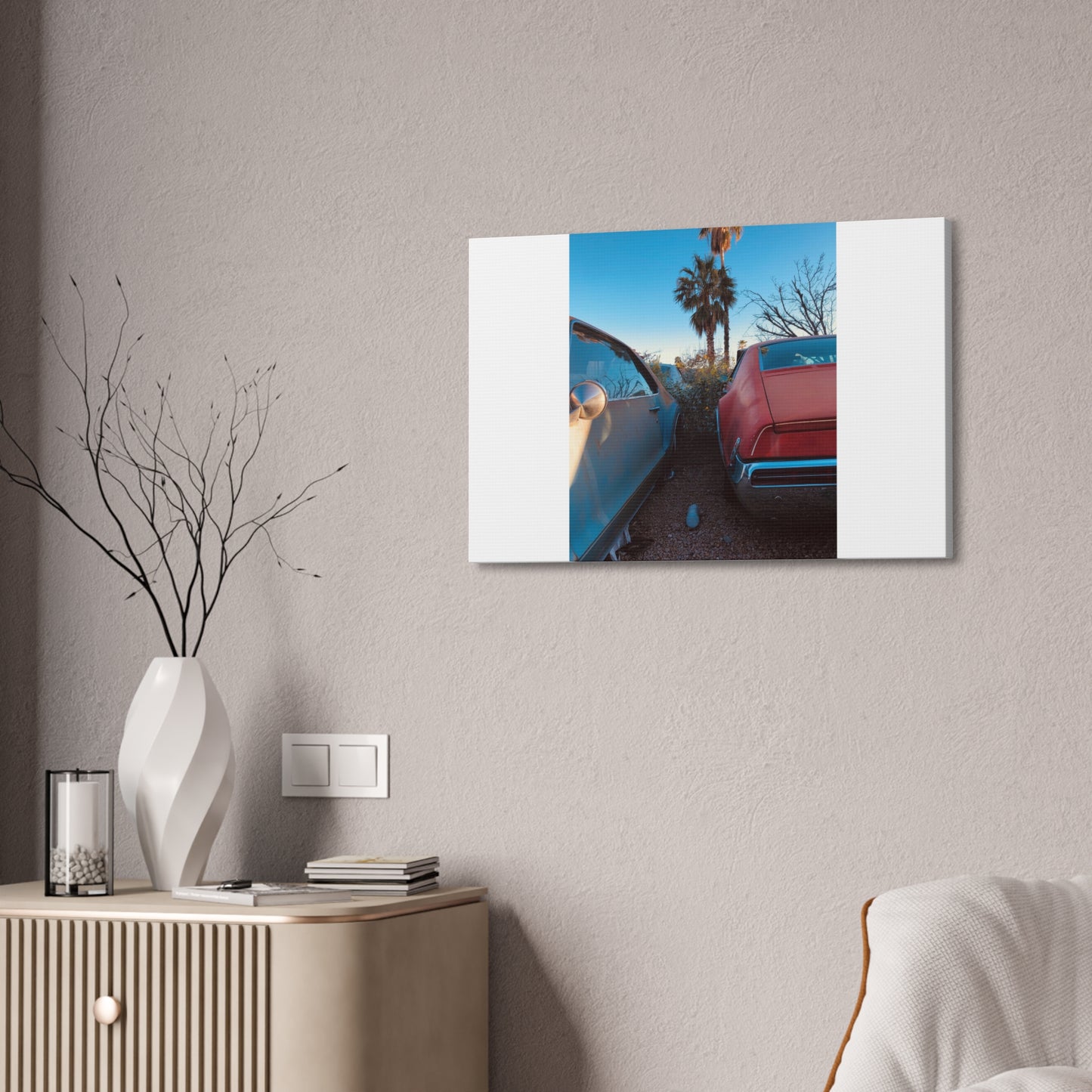 Cali Vibe Stretched Canvas