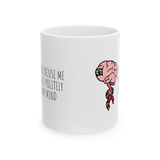 Herman the brain mug