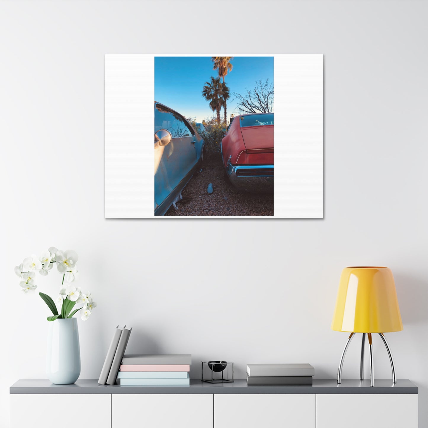 Cali Vibe Stretched Canvas